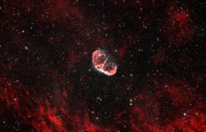 NGC6888 the Crescent Nebula in Cygnus HOO